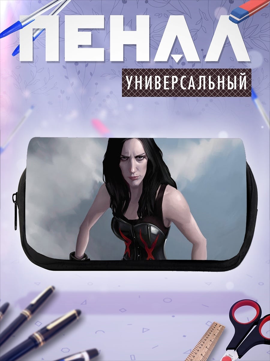 Пенал-косметичка мрачная колдунья