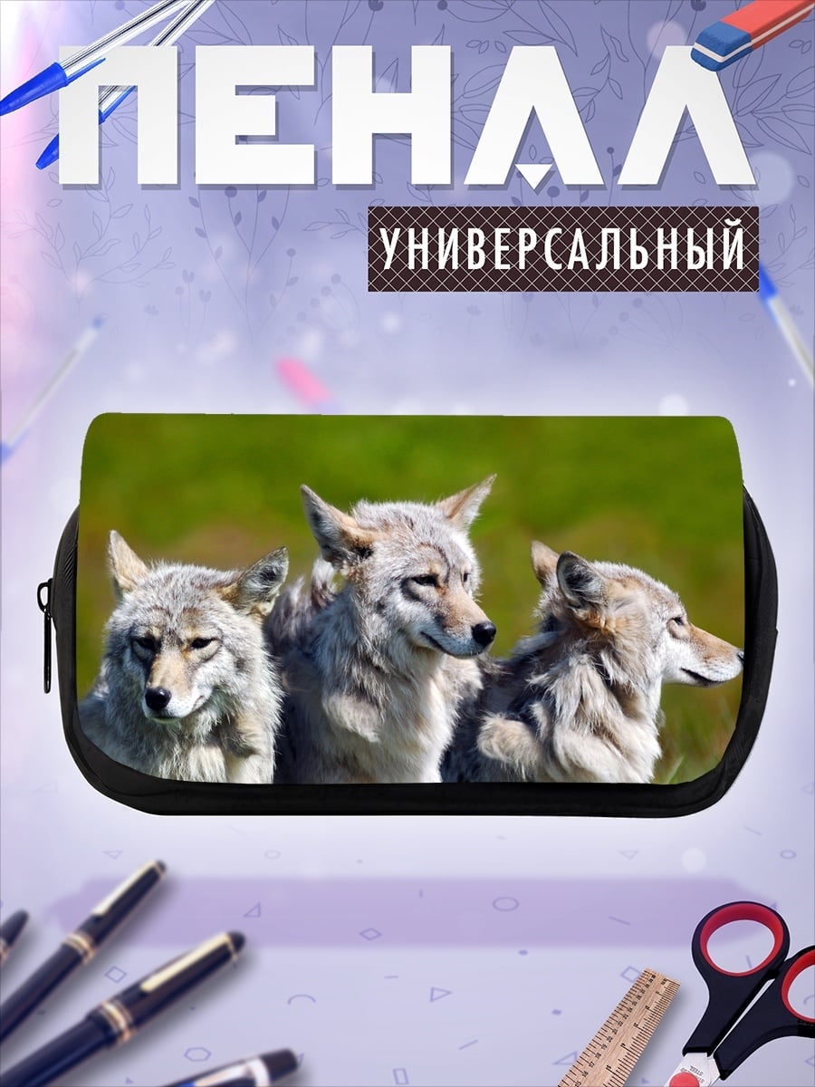 Пенал-косметичка Трое койотов