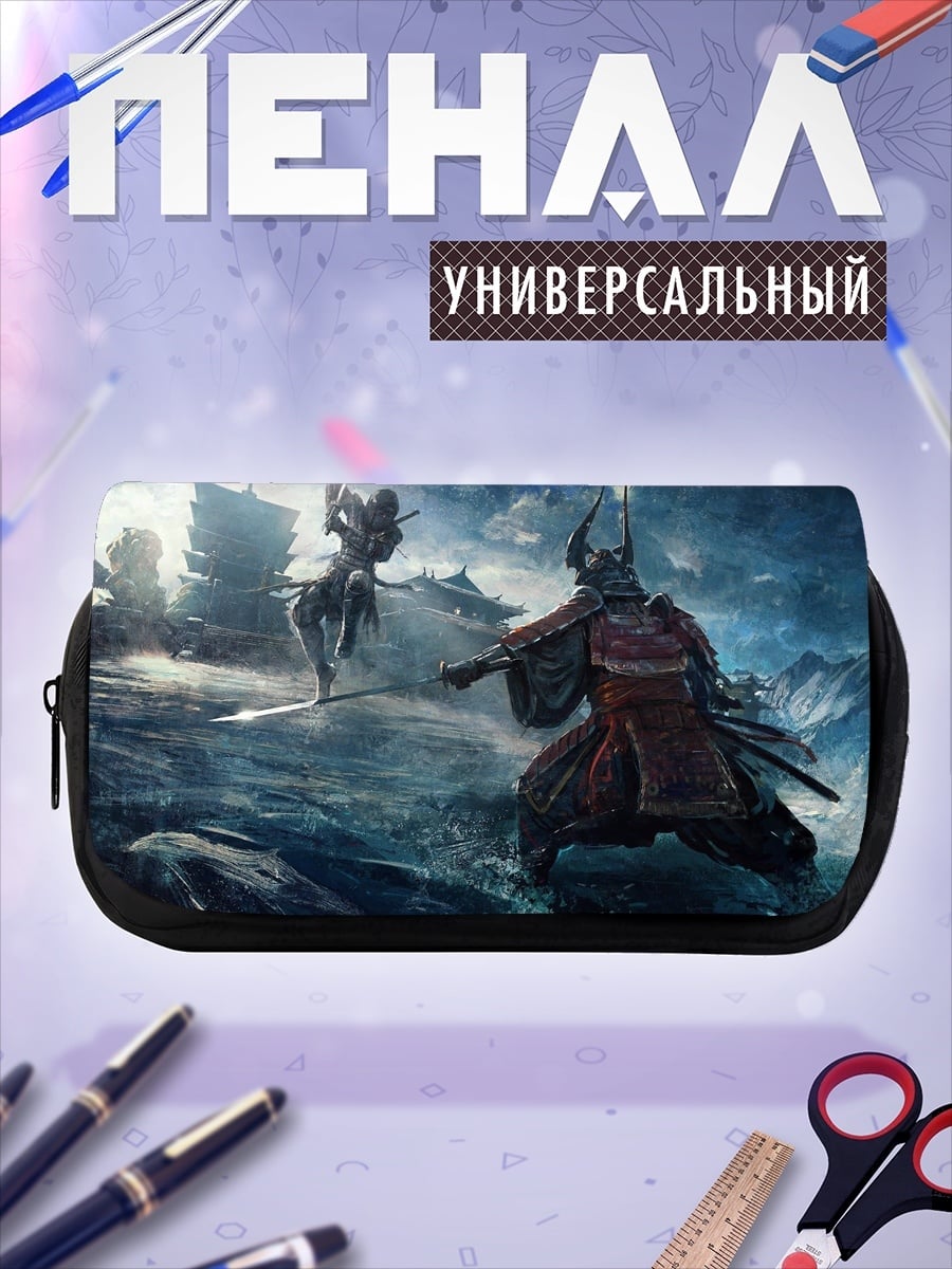 Пенал-косметичка Самураи в бою