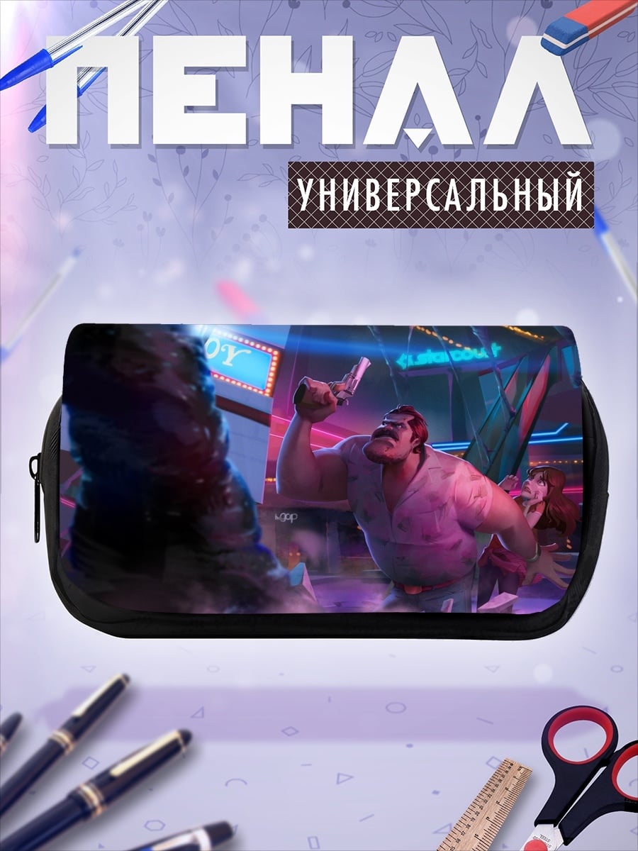 Пенал-косметичка Мужчина с усами