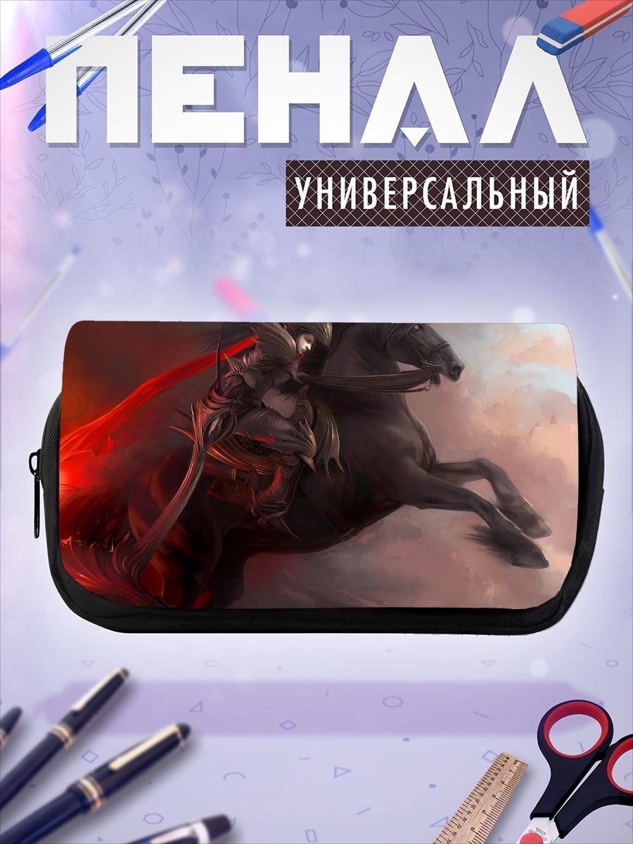 Пенал-косметичка Воин на коне