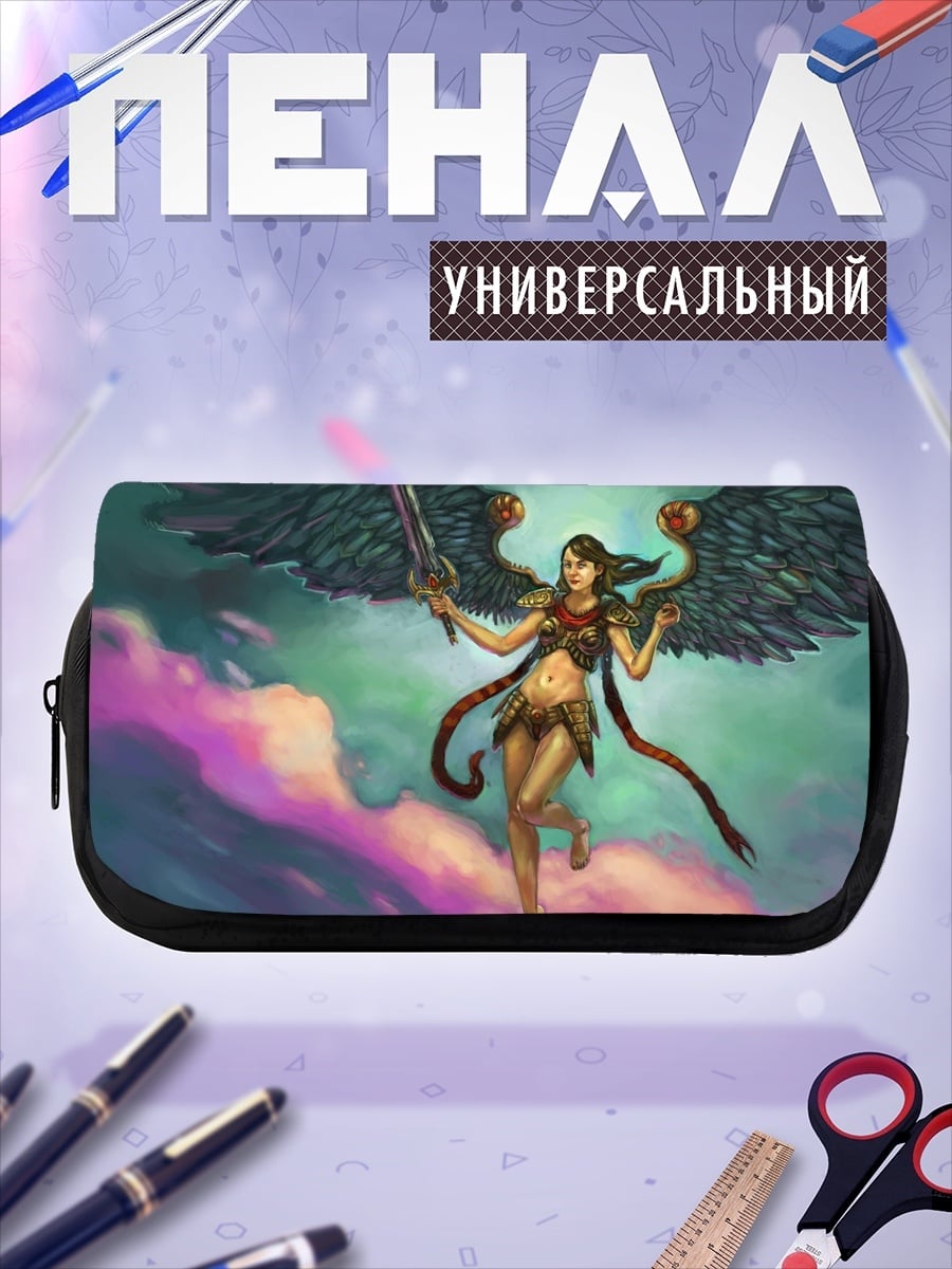 Пенал-косметичка Ангел с мечом