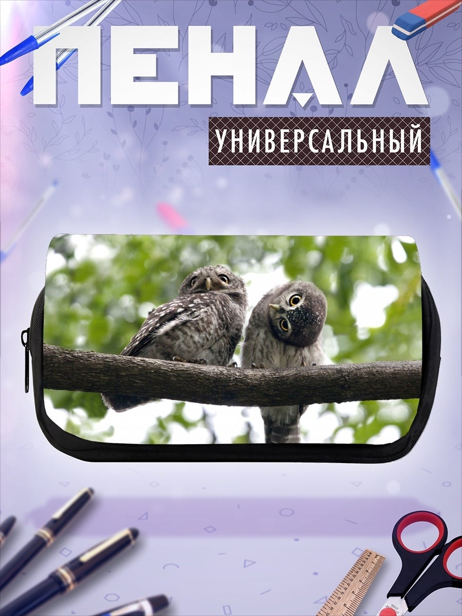 Пенал-косметичка Две совы