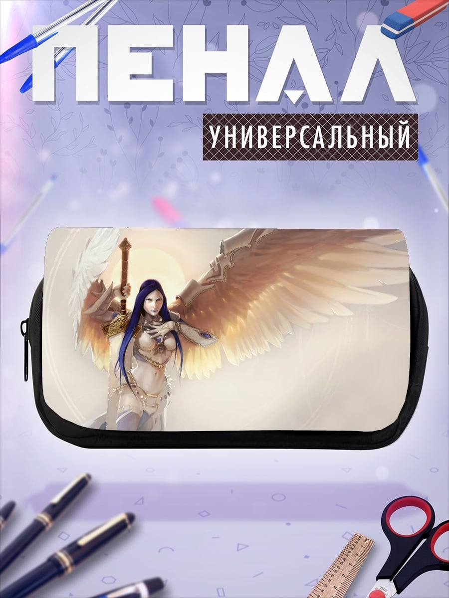 Пенал-косметичка Воин с крыльями