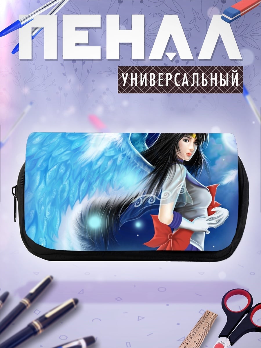 Пенал-косметичка ангел в синем