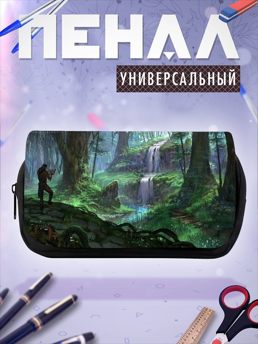 Пенал-косметичка затерянный лес