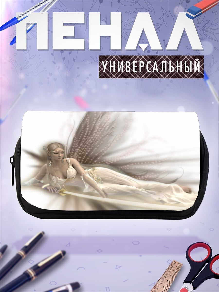 Пенал-косметичка ангел в платье