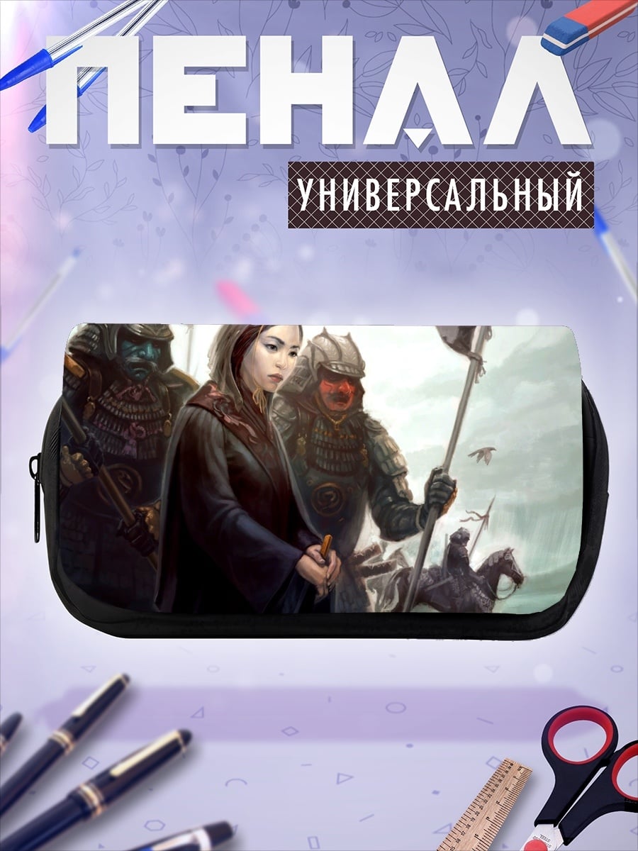 Пенал-косметичка Женщина и самураи