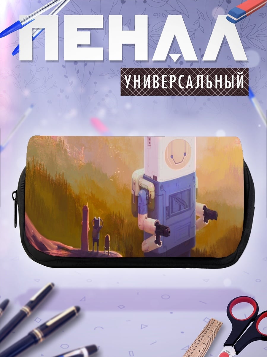 Пенал-косметичка финн пес приключения