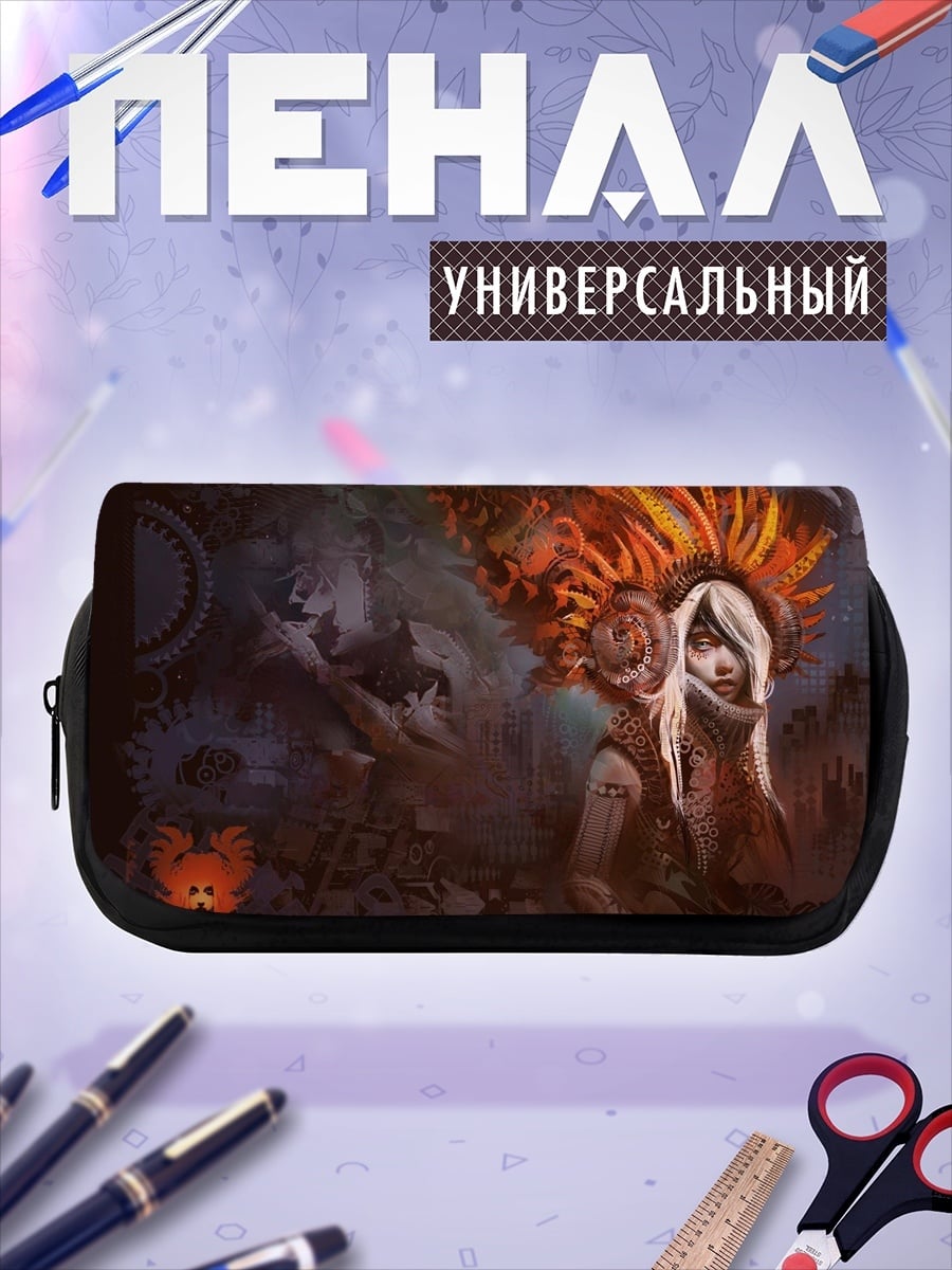 Пенал-косметичка Сюрреалистичный портрет
