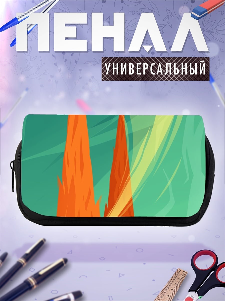 Пенал-косметичка огненные деревья магия