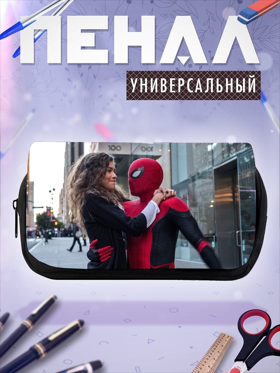 Пенал-косметичка Человек-паук и MJ