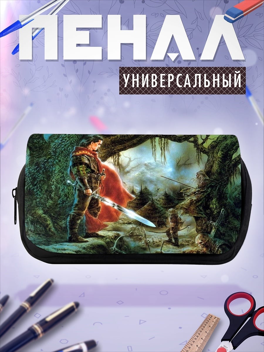 Пенал-косметичка Рыцарь в лесу