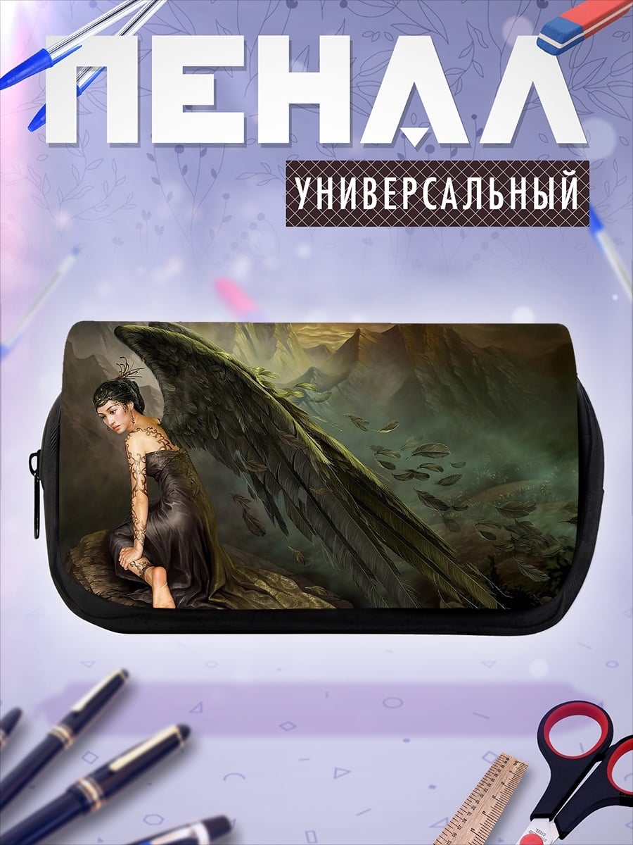 Пенал-косметичка Печальный ангел