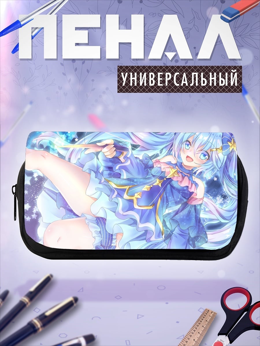 Пенал-косметичка Аниме девушка