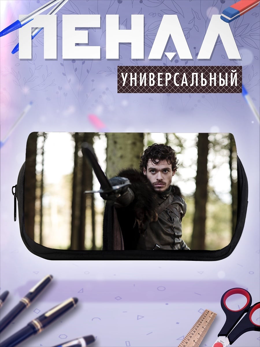 Пенал-косметичка воин с мечом