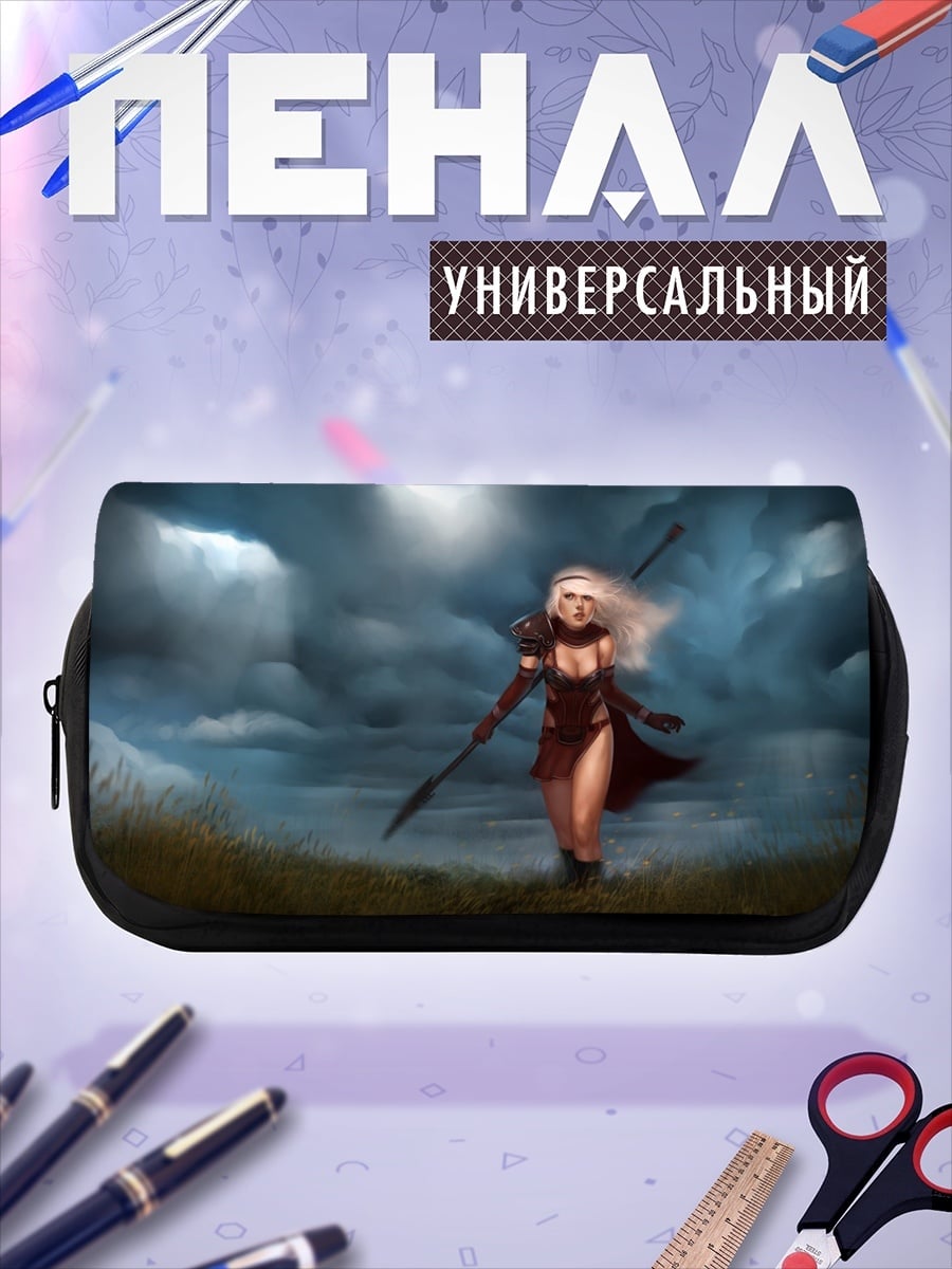 Пенал-косметичка Воительница в бурю