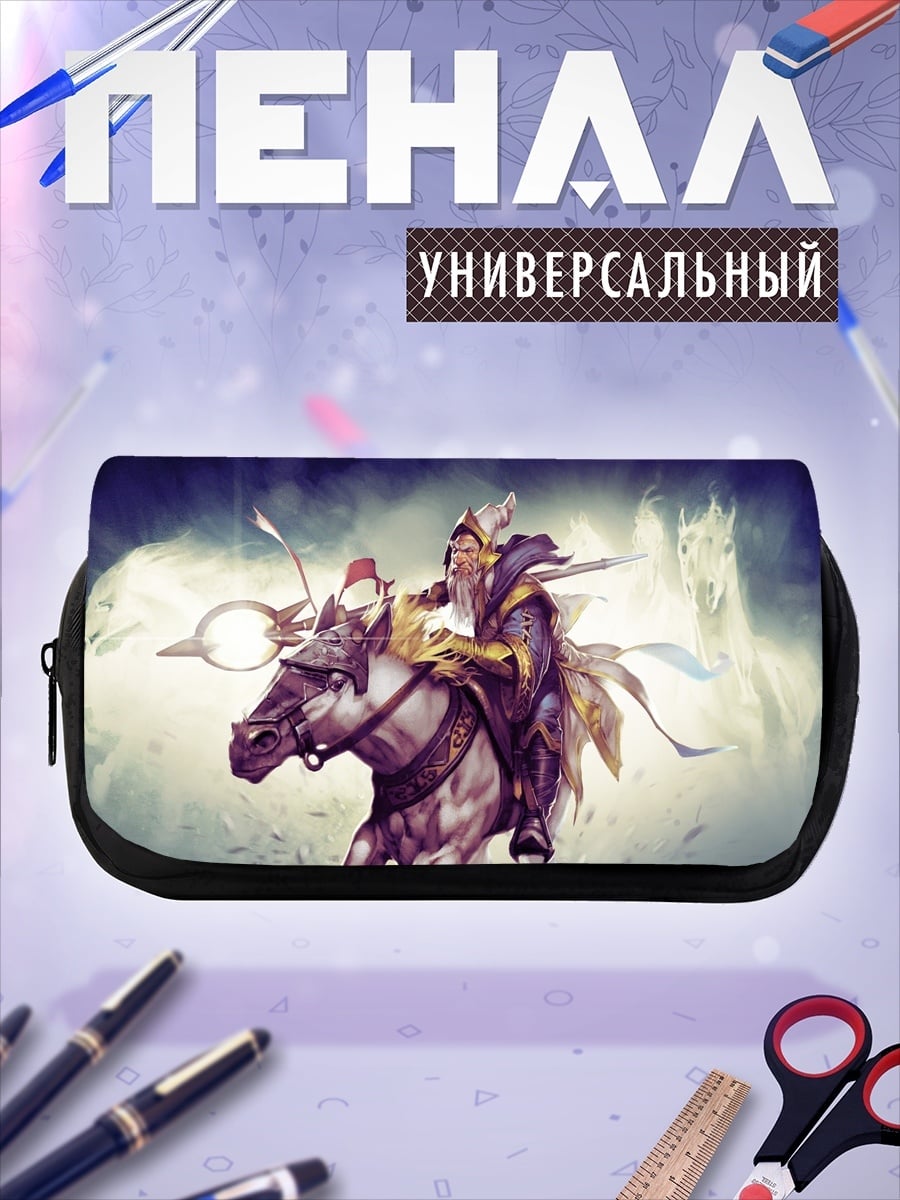 Пенал-косметичка Воин на коне