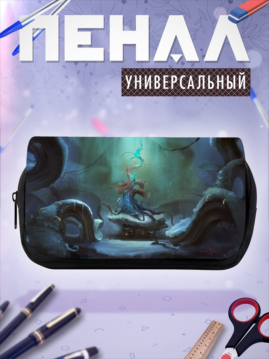 Пенал-косметичка волшебный лес