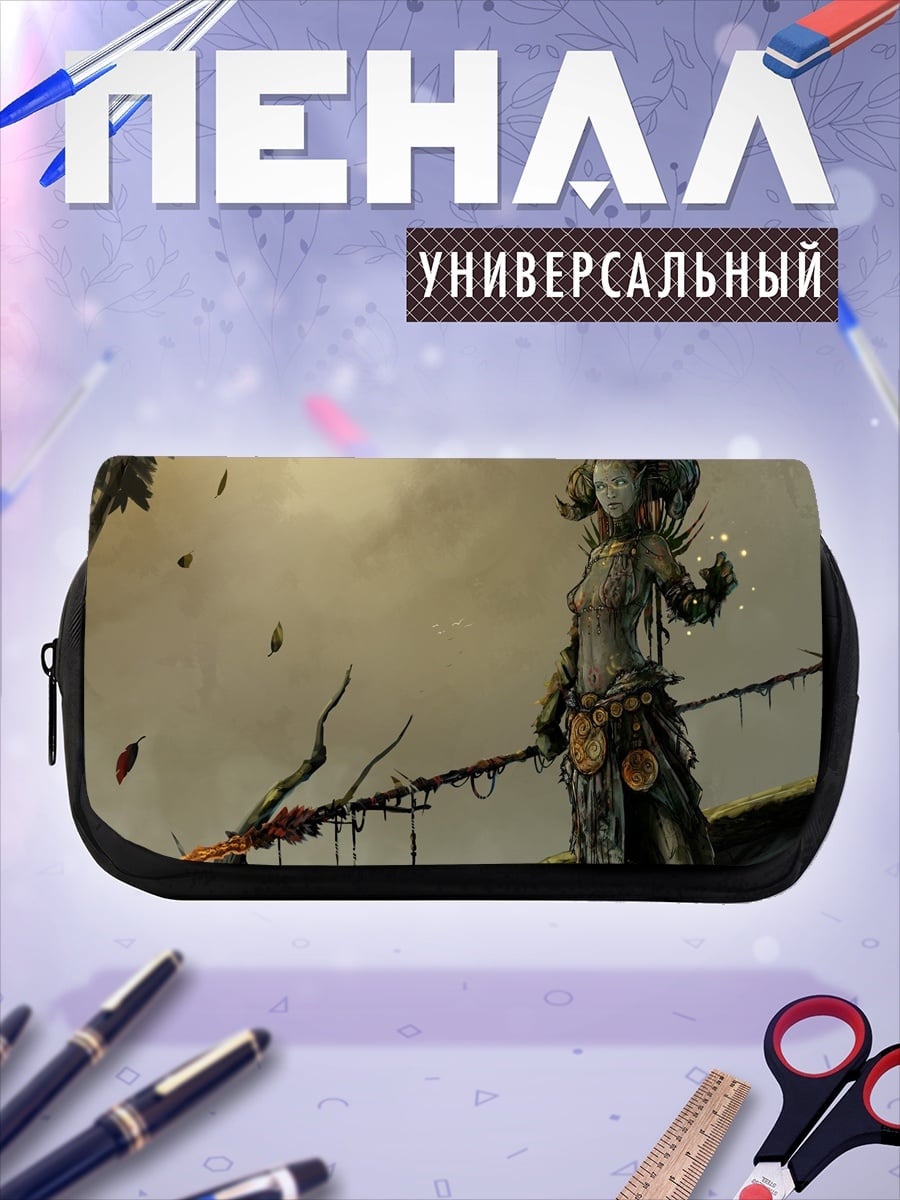 Пенал-косметичка Воительница с копьем