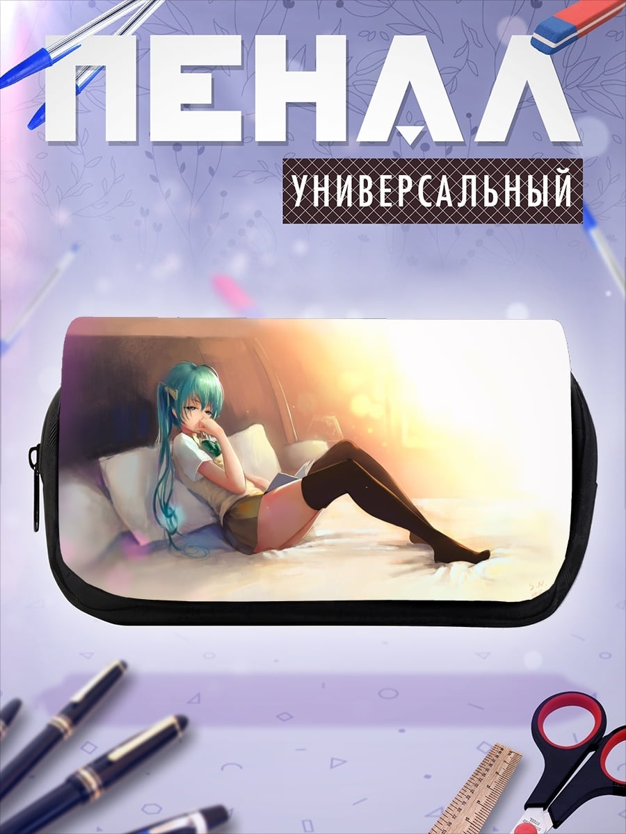 Пенал-косметичка Аниме девушка