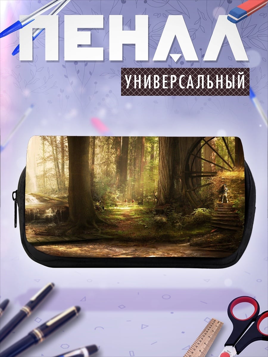 Пенал-косметичка волшебный лес