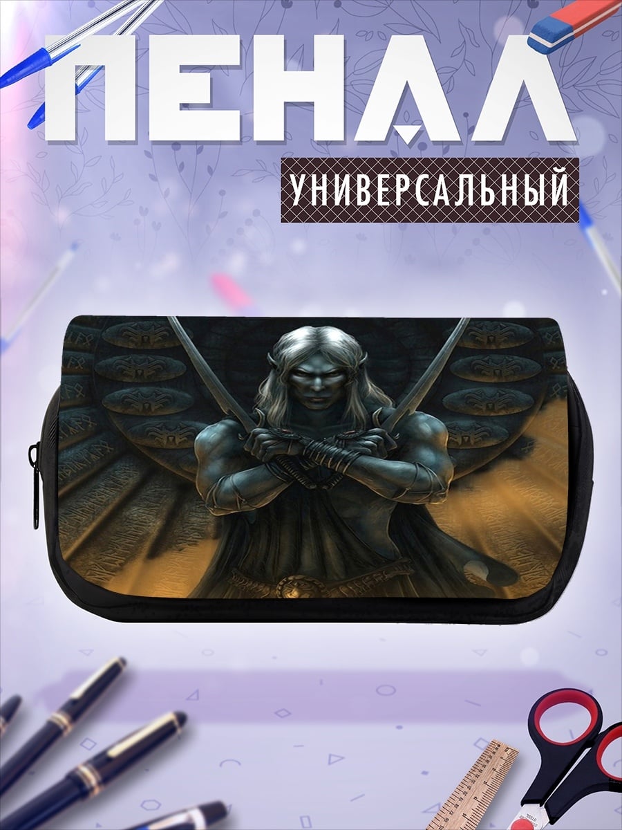 Пенал-косметичка Воин с мечами