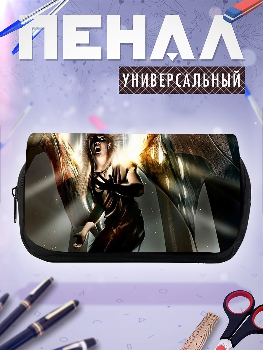 Пенал-косметичка Падший ангел в огне