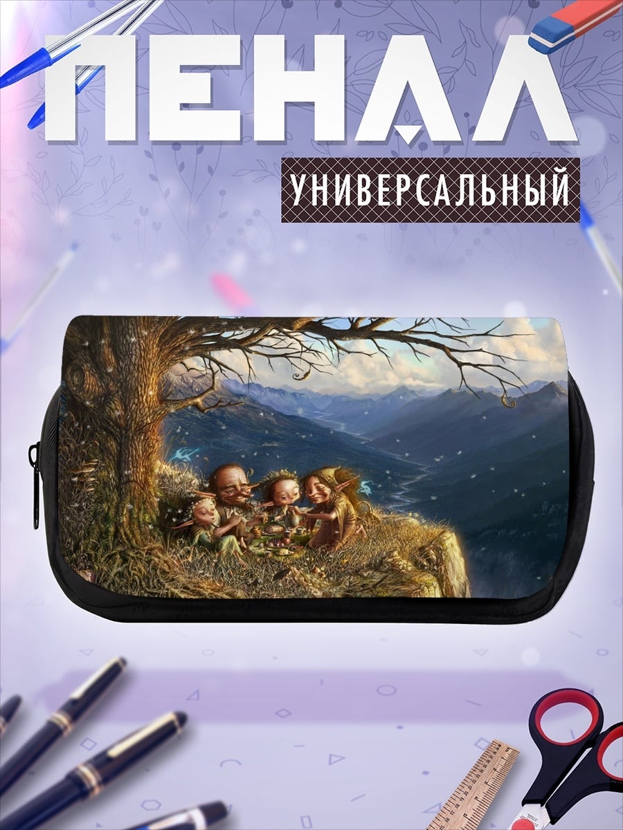 Пенал-косметичка Лесные гномы