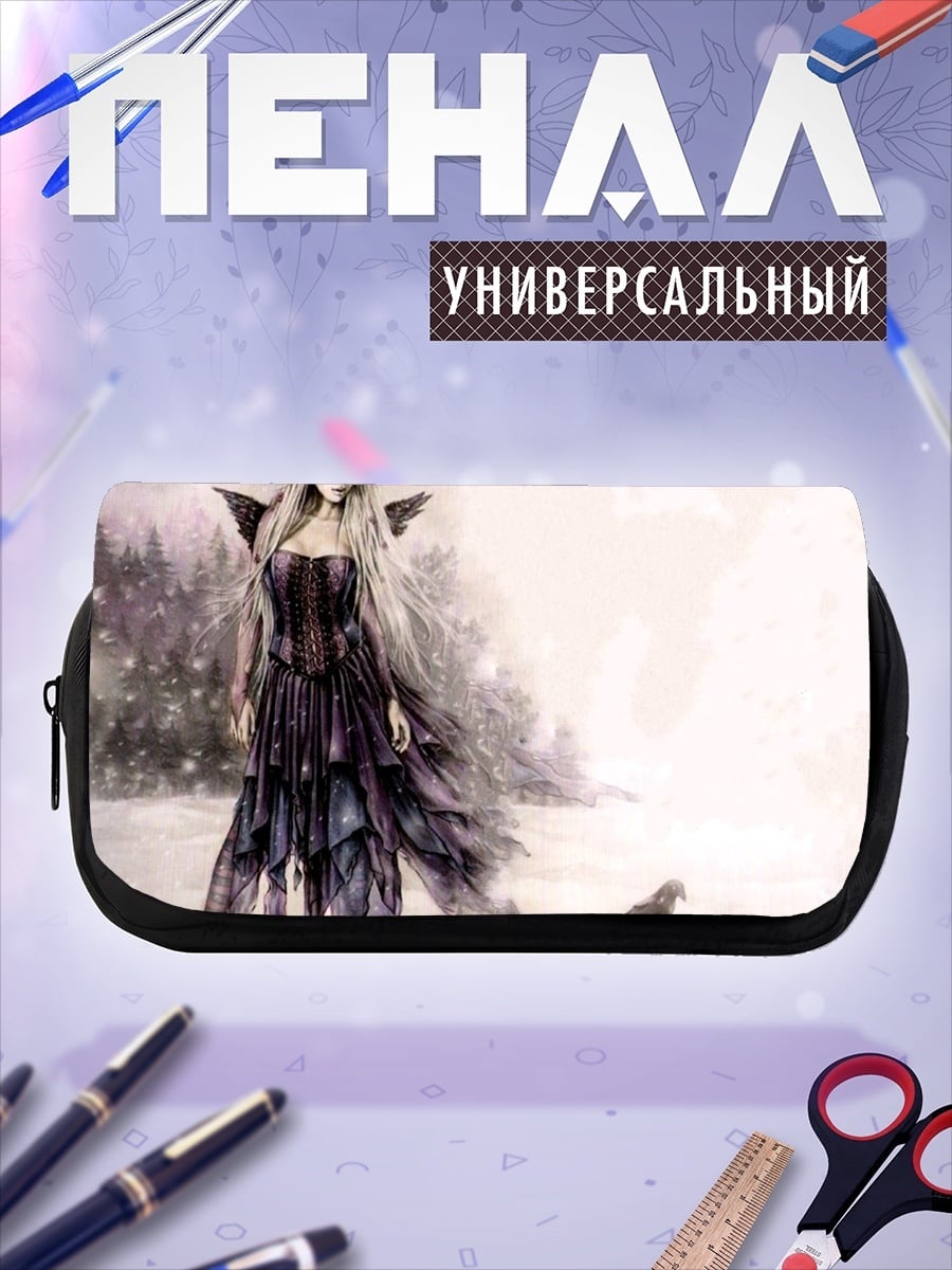Пенал-косметичка снежная королева