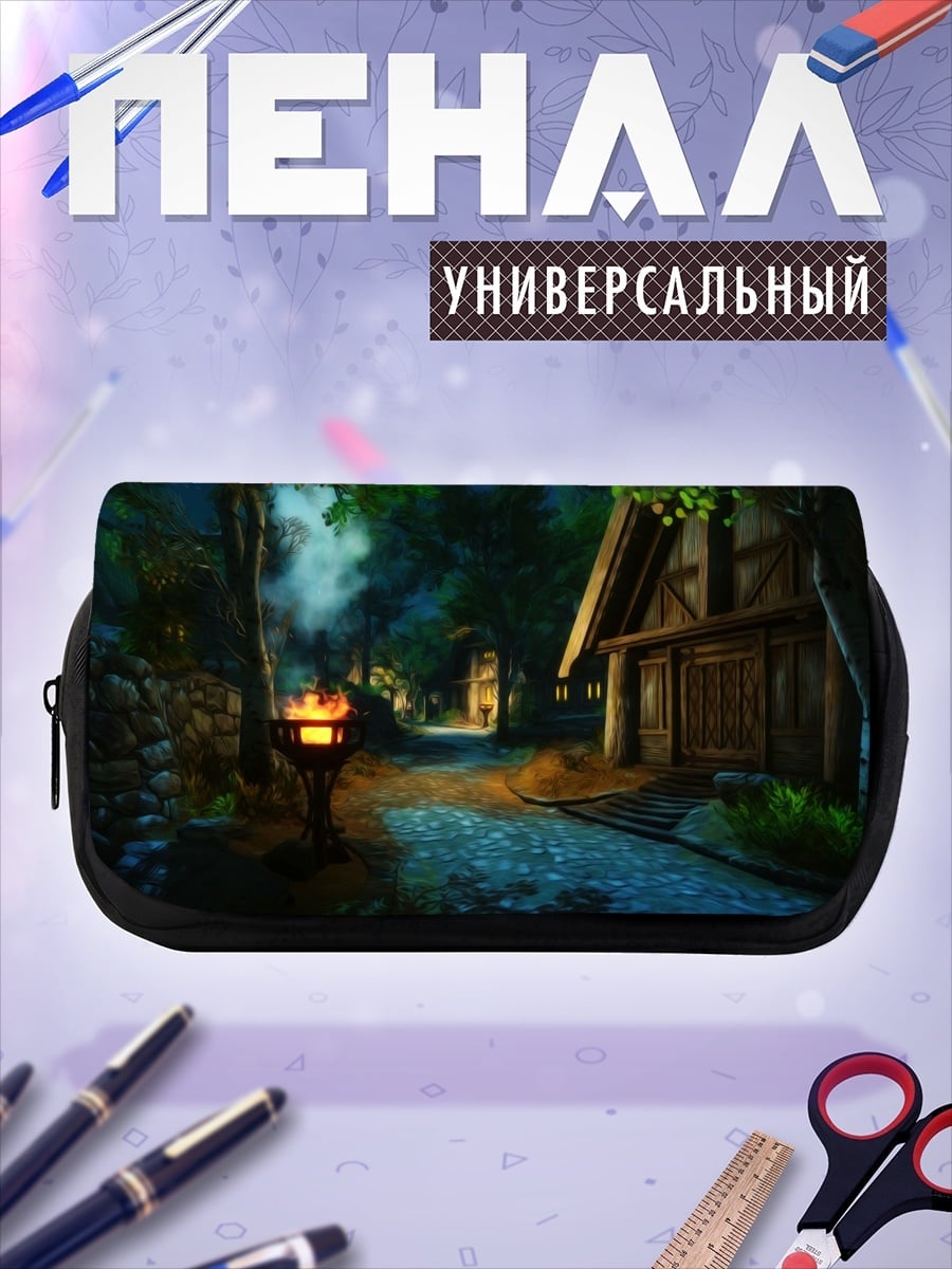Пенал-косметичка Таверна в лесу