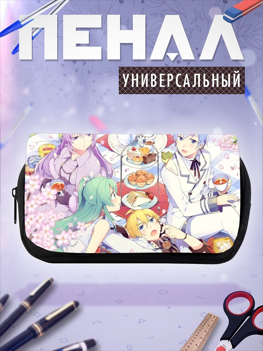 Пенал-косметичка аниме пикник