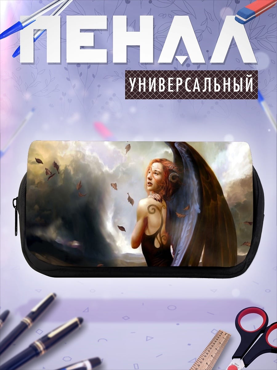 Пенал-косметичка Ангел в буре