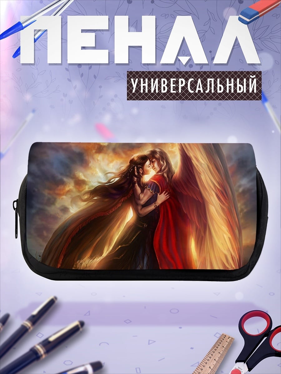 Пенал-косметичка Ангельская пара