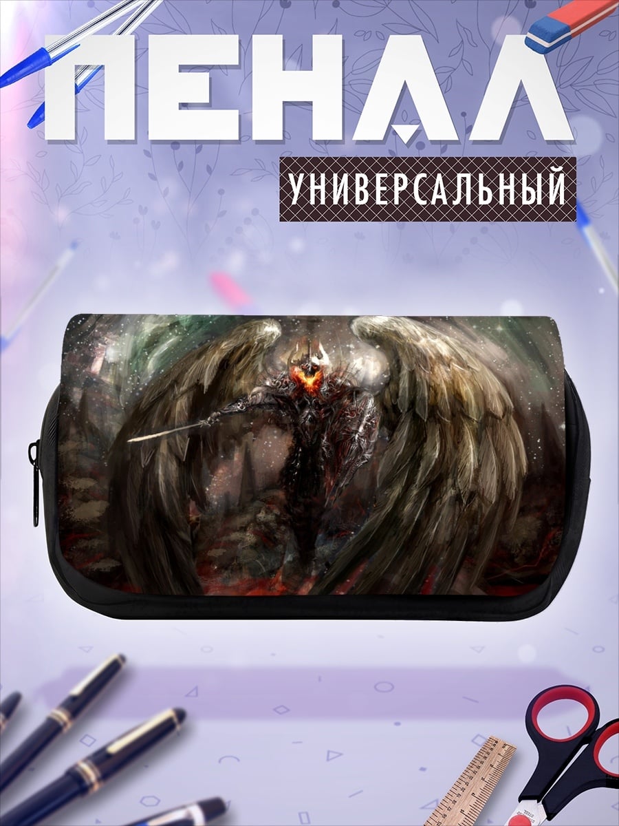 Пенал-косметичка ангел с мечом