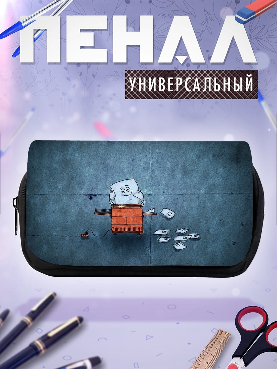 Пенал-косметичка Снежный человек