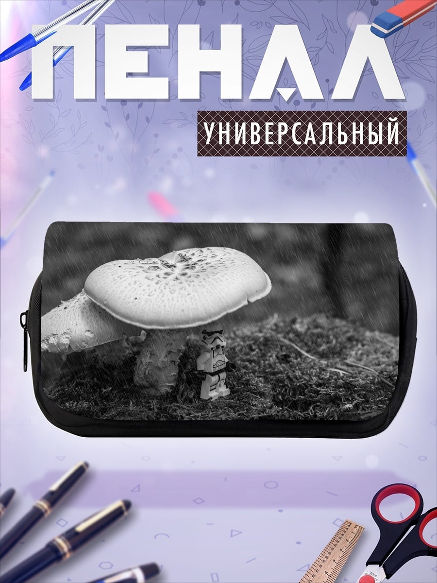 Пенал-косметичка Гриб на мху