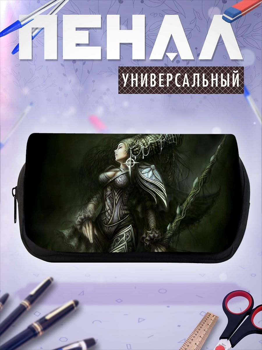 Пенал-косметичка Воительница в доспехах