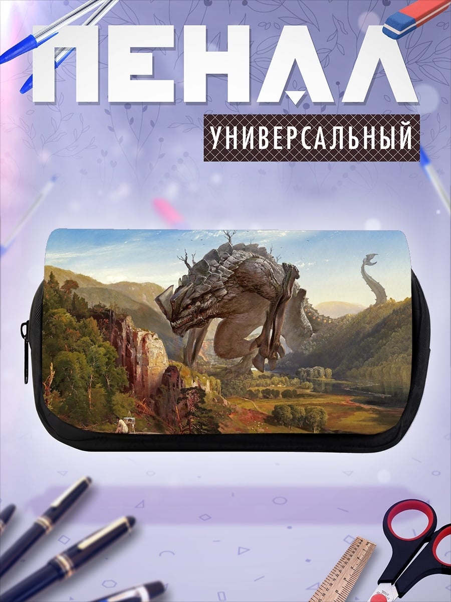 Пенал-косметичка Дракон в горах