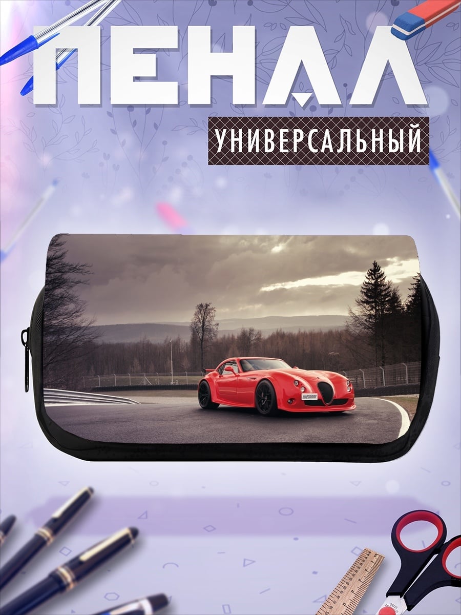 Пенал-косметичка Красный спорткар