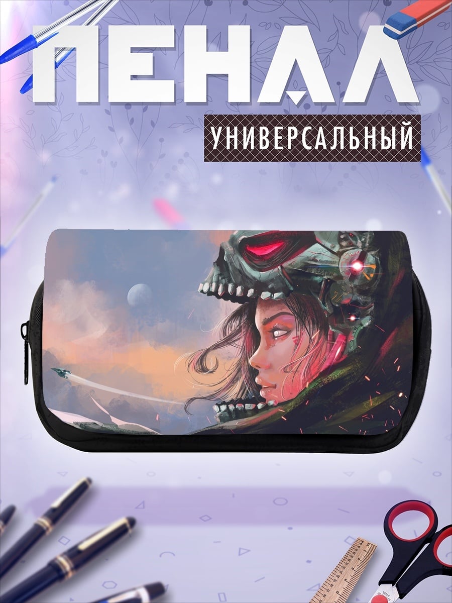 Пенал-косметичка Воин в шлеме