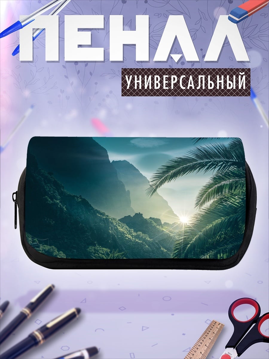 Пенал-косметичка Затерянный рай