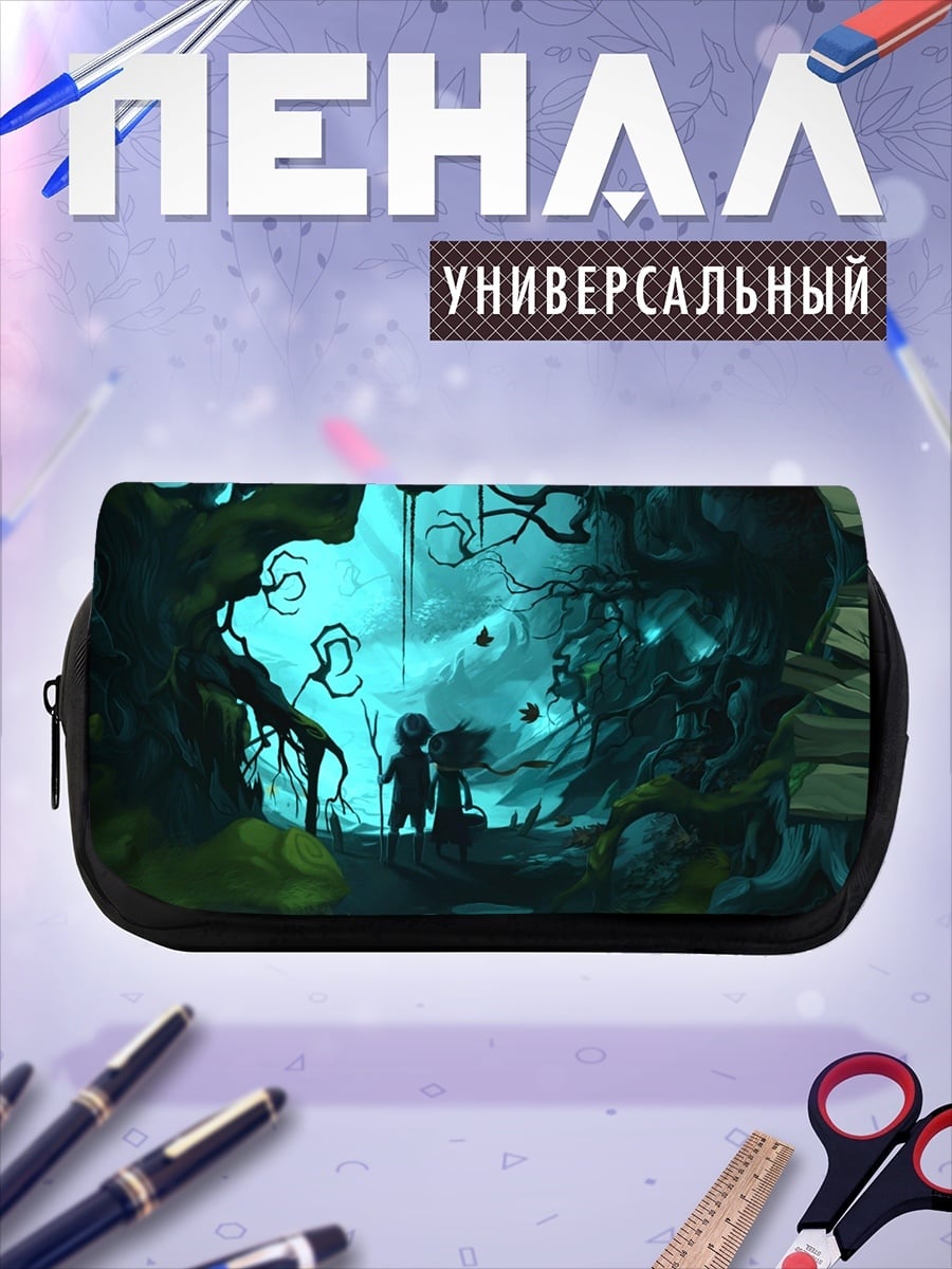 Пенал-косметичка волшебный лес