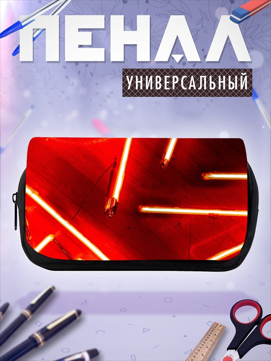 Пенал-косметичка Неоновые буквы