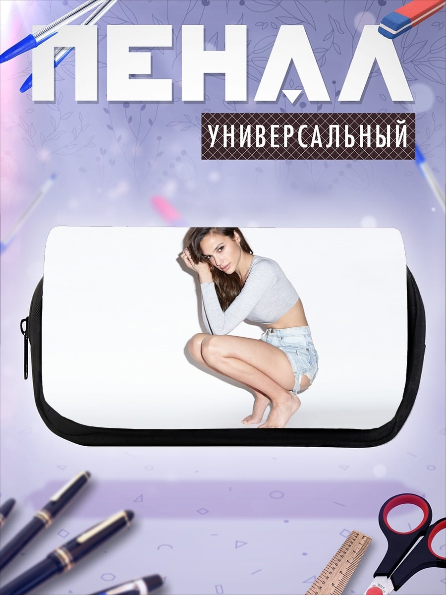 Пенал-косметичка Девушка в белой одежде