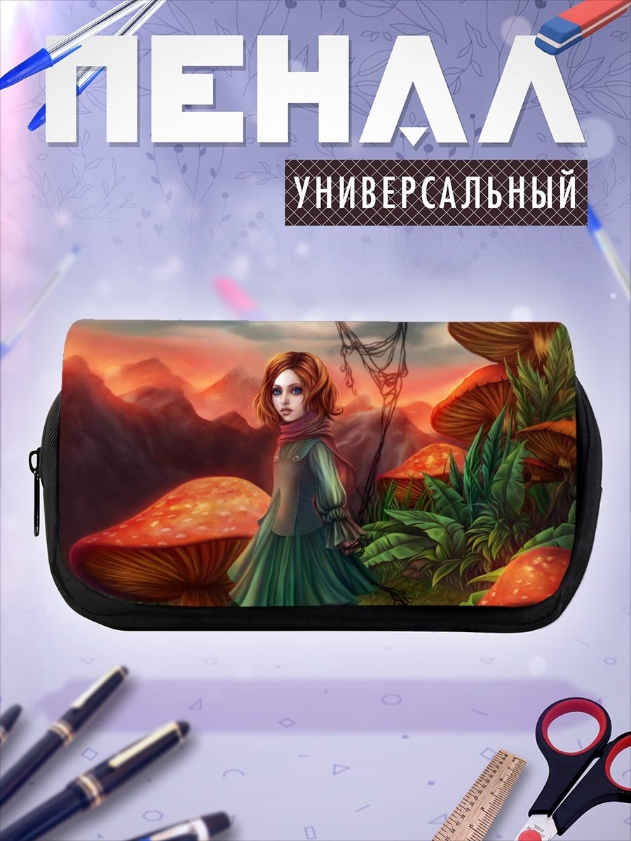 Пенал-косметичка Алиса в стране чудес