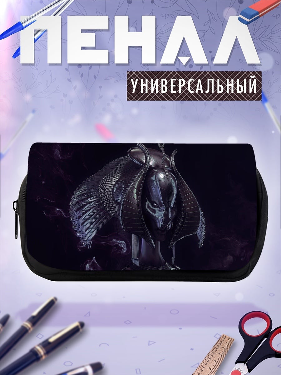 Пенал-косметичка инопланетный воин