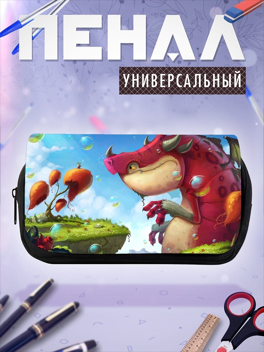 Пенал-косметичка Красный дракон