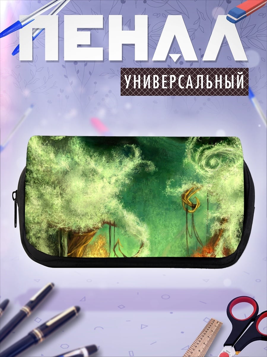 Пенал-косметичка Двое в сказочном мире