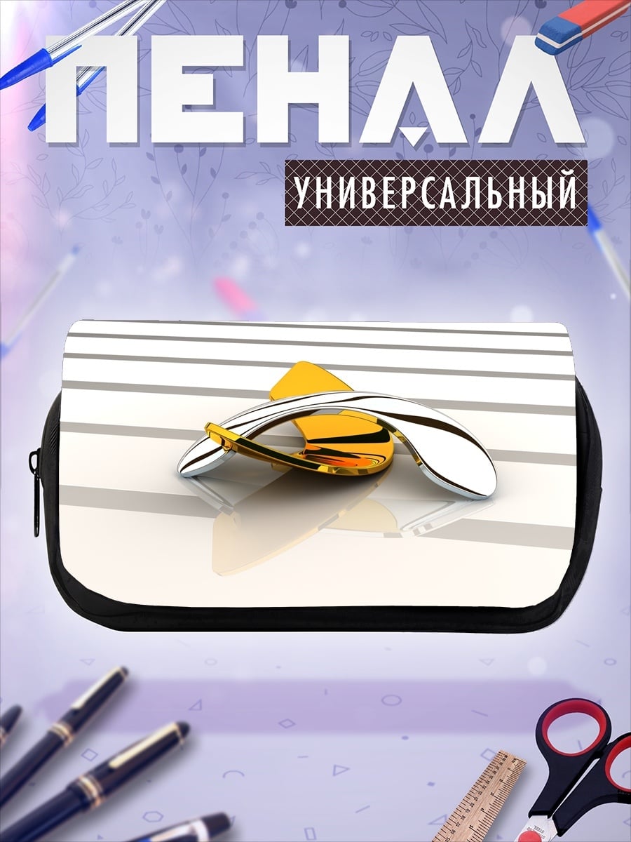 Пенал-косметичка Золотая брошь